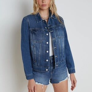 L'AGENCE Mack Oversized Denim Jacket